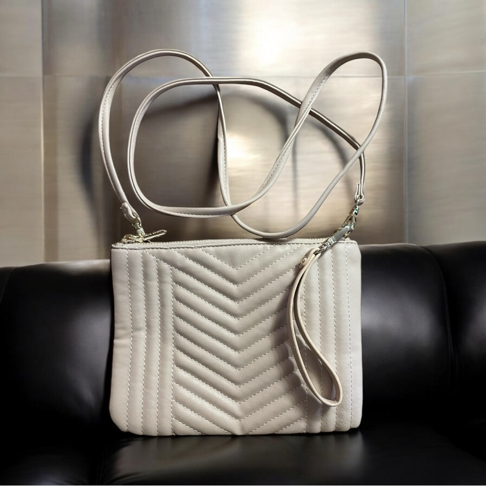 AMELIE GALANTI womens small crossbody strap handbag bag,Soft Leather Fabric Deli